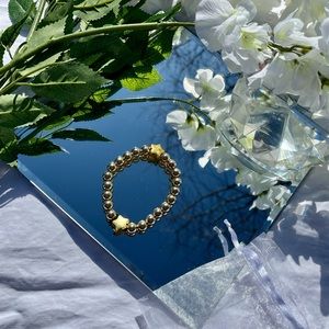 Gold Metallic Star Bracelet!